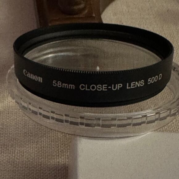 Canon Camera 58mm Close Up Lens - NIB - Picture 5 of 6